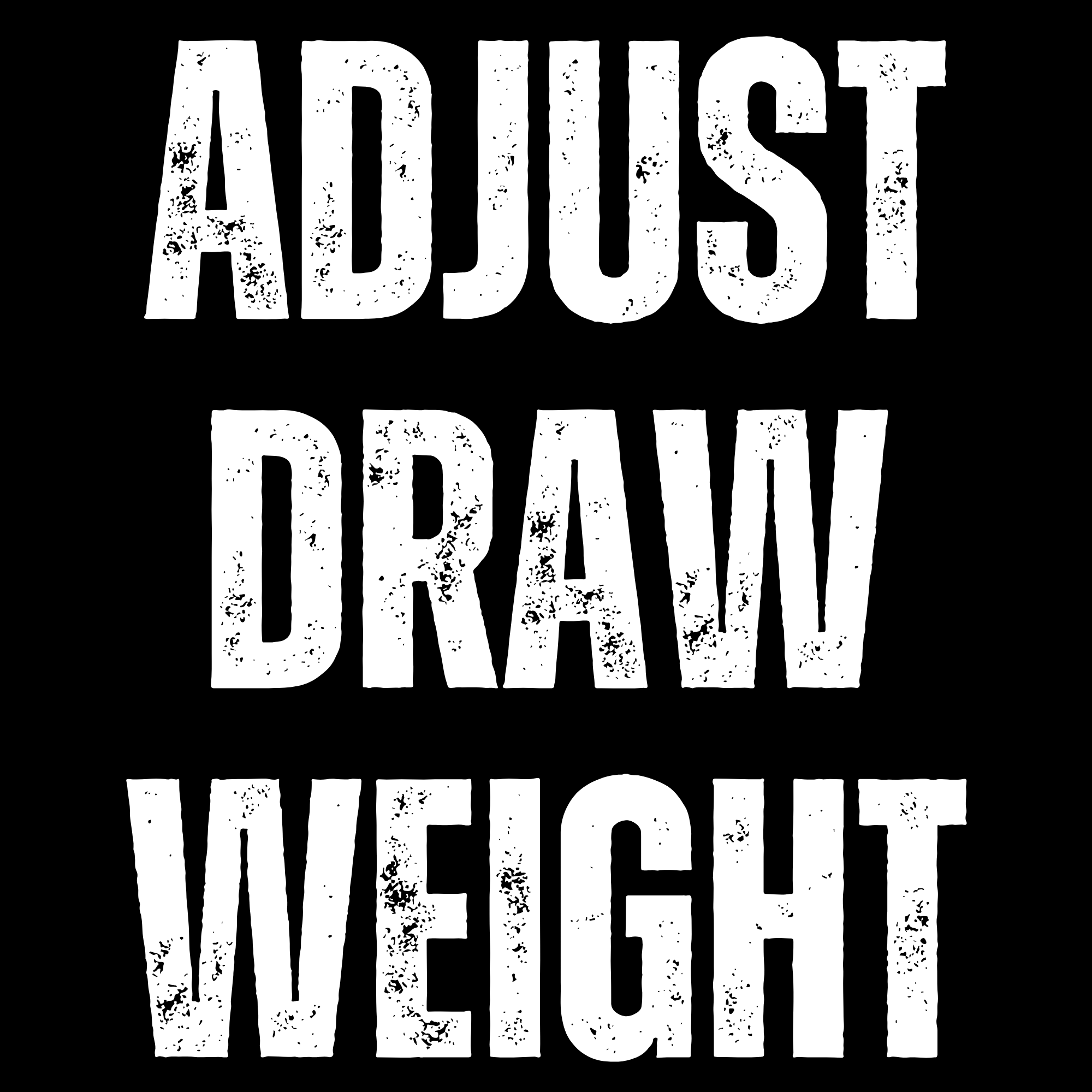 Adjust Draw Weight