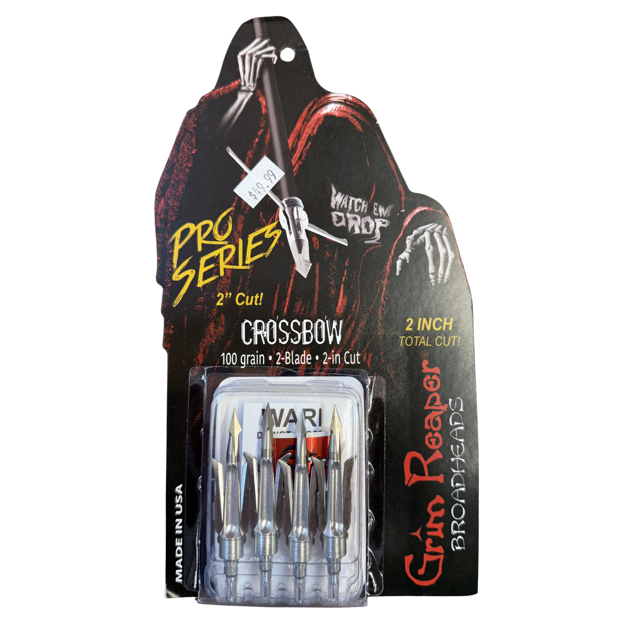 Grim Reaper Crossbow Broadheads