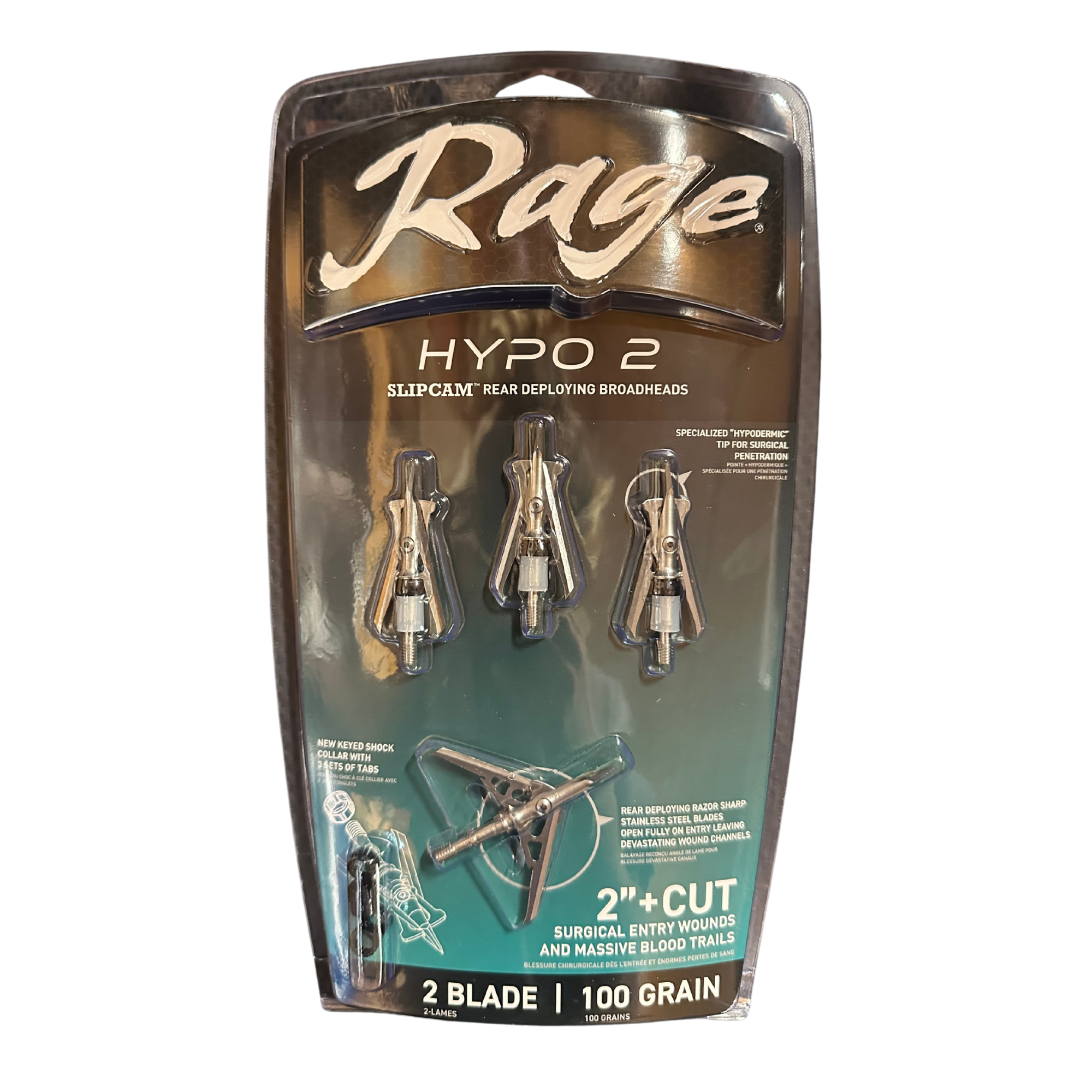 Rage Hypo 2 Broadheads